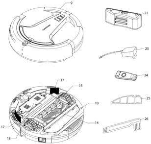 Part Location Diagram of 5140192-11 Black and Decker BRUSH CLEANING